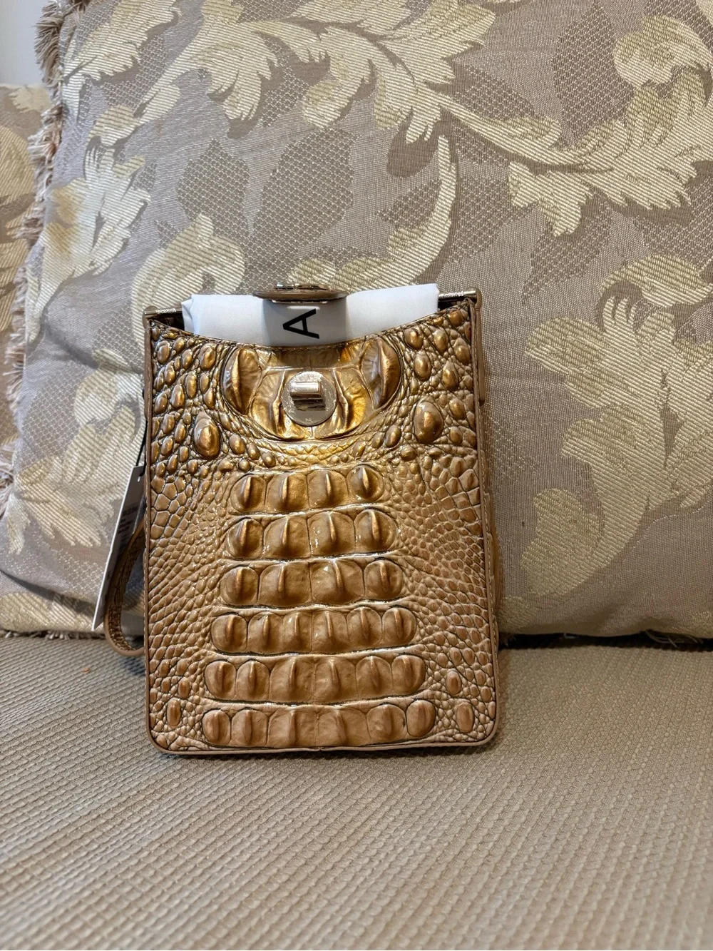 Brahmin Driftwood Marley Crossbody Bag